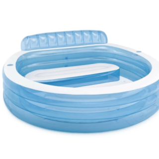 Piscina Inflable INTEX con Sillón 229 x218 x 79 cm, 640 L