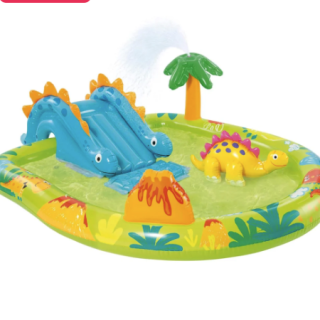 Piscina Centro de Juegos Acuático Inflable INTEX Dinosaurios